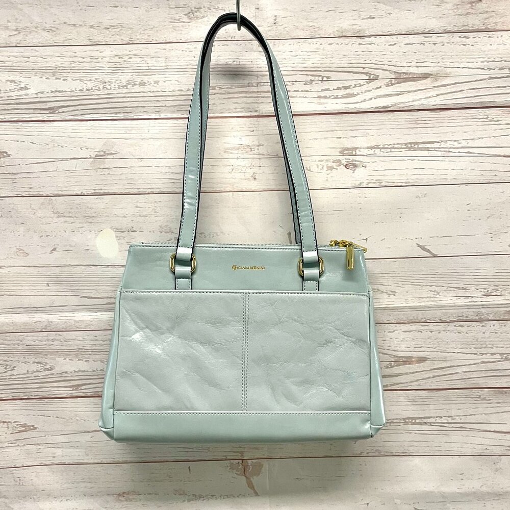 Giani Bernini Glazed Leather Classic Shoulder bag